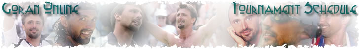 Goran Ivanisevic Tournament Schedule 2002