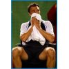Photo By: Nick Laham/Getty Images...
2001 Wimbledon Champion, Goran Ivanisevic of Croatia was defeated by Jerome Golmard of France...16 January, 2002