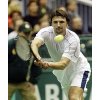 Croatian Goran Ivanisevic in the ABN Amro World Tennis Tournament in Rotterdam. Monday Feb. 16, 2004.