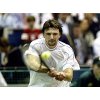 Croatian Goran Ivanisevic in the ABN Amro World Tennis Tournament in Rotterdam. Monday Feb. 16, 2004.